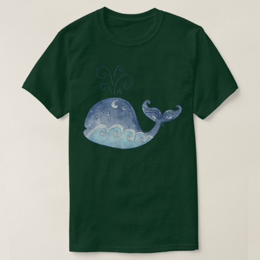 Een walvis van Tale 2 T-shirt (Design voorkant)