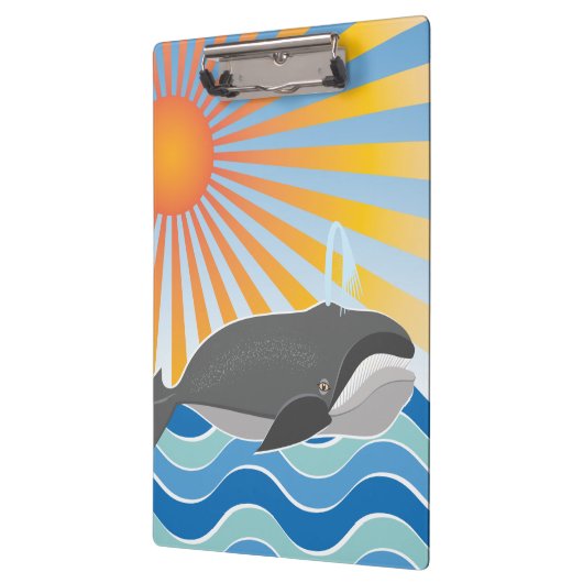 Een walvis voor een goede tijd klembord (Links)