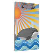 Een walvis voor een goede tijd klembord (Rechts)