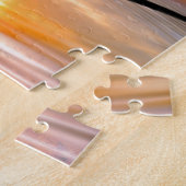 Een walvisstaart bij zonsondergang legpuzzel (Zijkant)