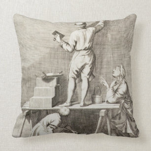 Een wand voorbereiden voor het schilderen van fres kussen