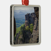 Een wandeling door Belogradchik Castle Ruins Metalen Ornament (Rechts)