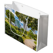 Een wandeling door Hama Rikyu tuinen, Tokio Groot Cadeauzakje (Voorkant Gekanteld)