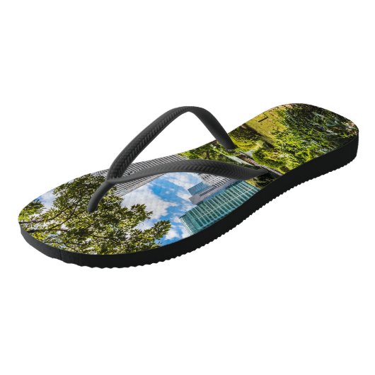 Een wandeling door Hama Rikyu tuinen, Tokio Teenslippers (Schuin)