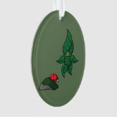 Een wandeling in de Bossen Acryl Ornament (voorkant)