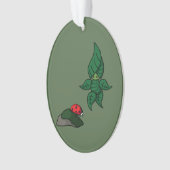 Een wandeling in de Bossen Acryl Ornament (voorkant)