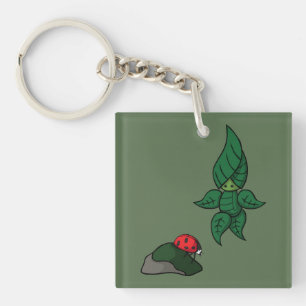 Een wandeling in de Bossen Acryl Sleutelhanger