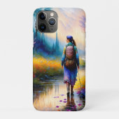 Een wandeling in de Bossen kunstwerk Case-Mate iPhone Case (Achterkant)