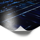 Een wandeling in de Bossen kunstwerk Foto Afdruk (Hoek)