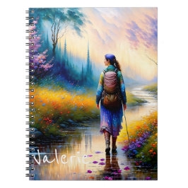 Een wandeling in de Bossen kunstwerk Notitieboek