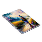 Een wandeling in de Bossen kunstwerk Notitieboek (Rechterzijde)