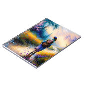 Een wandeling in de Bossen kunstwerk Notitieboek (Linkerzijde)