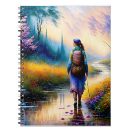 Een wandeling in de Bossen kunstwerk Notitieboek