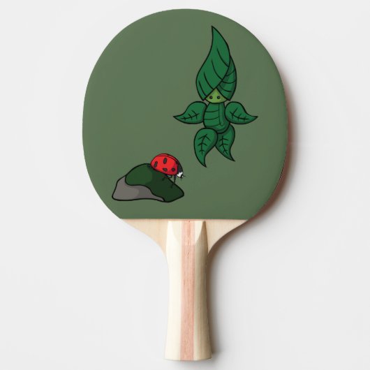 Een wandeling in de Bossen Ping Pong Paddle Tafeltennisbatje (Voorkant)