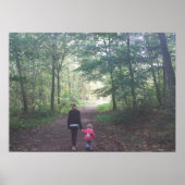 Een wandeling in de Bossen Poster (Voorkant)