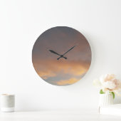 Een wandeling in de wolken 1 Acrylwandklok Grote Klok (Huis)