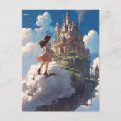 Een wandeling in de wolken briefkaart (Voorkant)