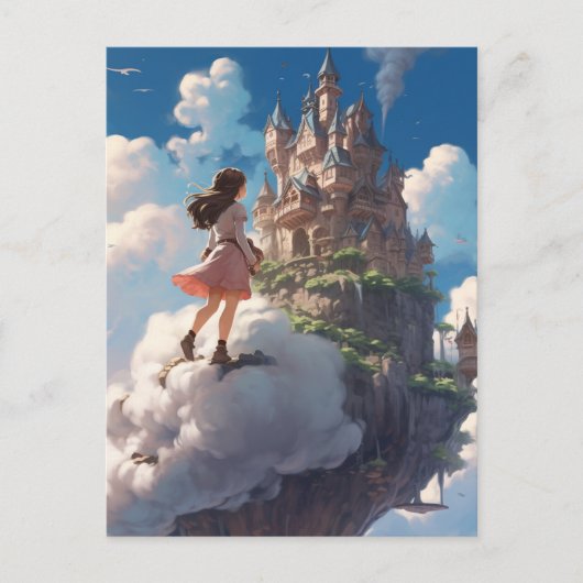 Een wandeling in de wolken briefkaart (Voorkant)