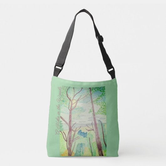 Een Wandeling in het Bos Crossbody Tas (Voorkant)
