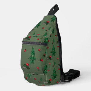 Een wandeling in het bos sling bag