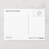 Een wandeling in het Briefkaart van het park (Achterkant)