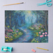 Een wandeling in het Forest Decoupage Tissue Paper Tissuepapier (Craft)
