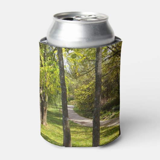 Een wandeling in het park blikjeskoeler (Blikje Voorkant)
