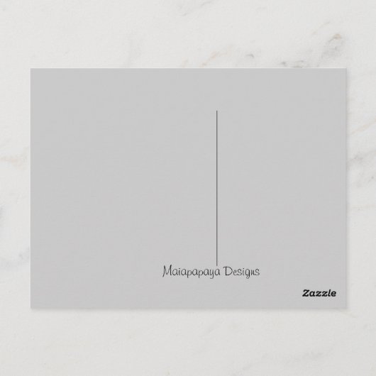 Een wandeling in Japan Briefkaart (Achterkant)