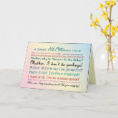 Een wandeling langs Memory Lane Kaart (Gele Bloem)