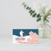 Een wandeling met Snowman, kerstfeest Ticket Informatiekaartje (Staand voorkant)