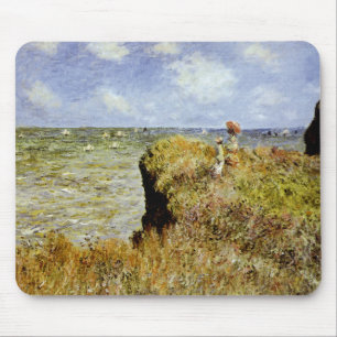 Een wandeling op de Cliffs in Pourville Muismat