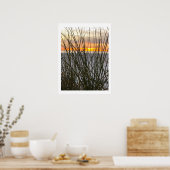 Een wandeling op het strand poster (Keuken)