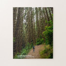 Een wandeling tussen reuzen - Redwood National For Legpuzzel