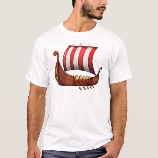 Een wandelschip t-shirt (Voorkant)