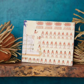 Een wandschilderij in Beni Hasan die de bewegende Fotoplaat (Zijkant)