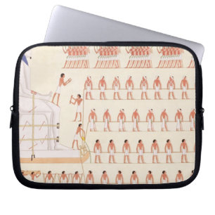 Een wandschilderij in Beni Hasan die de bewegende Laptop Sleeve