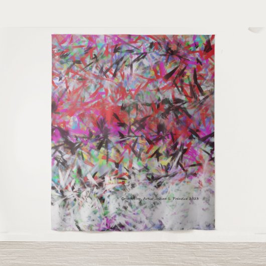 Een wandtapijt van JP's Artsy Ware Wandkleed (Voorkant)