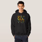 Eén ware god Yhwh Hebrew Hoodie (Voorkant volledig)