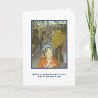 Een ware Koningin Kaart