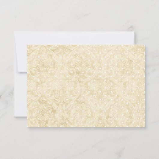 Een ware liefde verhaal ontvangst uitnodiging (Achterkant)