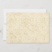 Een ware liefde verhaal "RSVP" kaart (Achterkant)