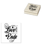 Een Ware Liefdesgeschiedenis Rubberstempel (Gestempeld)
