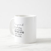 Een ware vriend, Beste vriendversary Koffiemok (Voorkant links)