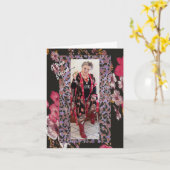 Een ware vriendschappelijke wens voor de geboorte  kaart (Gele Bloem)