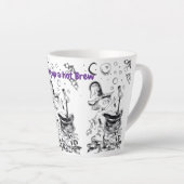 Een warm brouwsel koken latte mok (Rechterhoek)