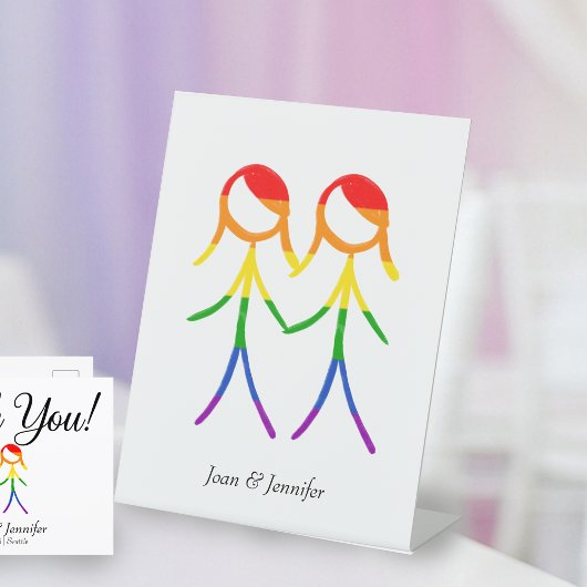 Een warm welkom reclamebord met voetstuk