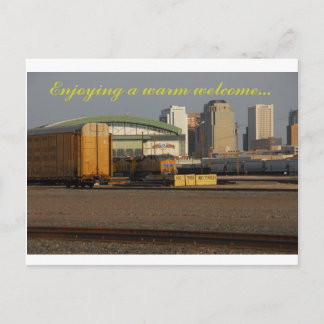 een warm welkom van Phoenix AZ Briefkaart