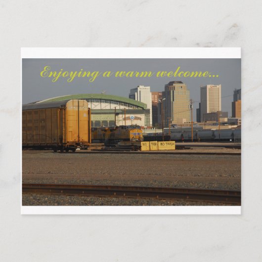 een warm welkom van Phoenix AZ Briefkaart (Voorkant)