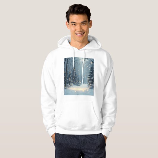 Een warm winterverhaal hoodie (Voorkant volledig)