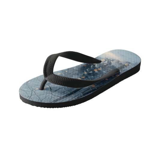 Een warm winterverhaal kinder teenslippers (Schuin)